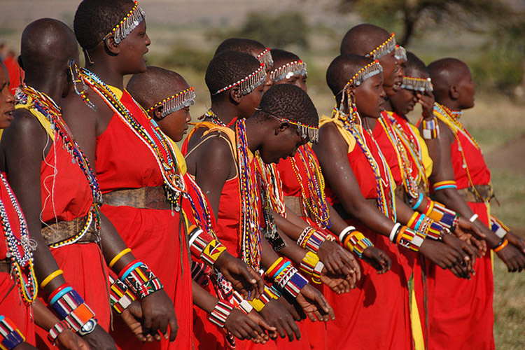 Amawaterways Maasai women